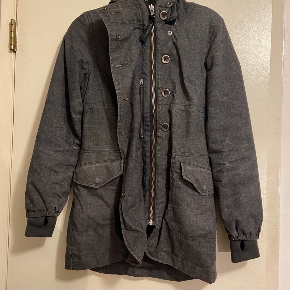 Aritzia Community Speckled Grey Jacket. Size XS. - Picture 2 of 14